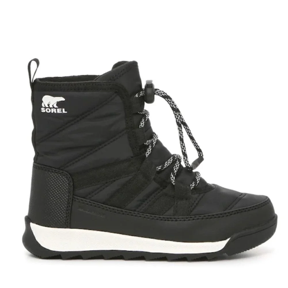 SOREL Whitney II‎ Short Waterproof Insulated Boot, Toddler Size 9, Black, NWT